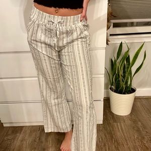 Flowy striped pant
